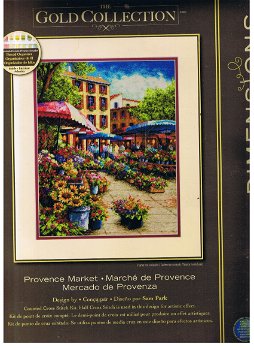 Borduurpakket Provence Market van Dimensions Gold - 0