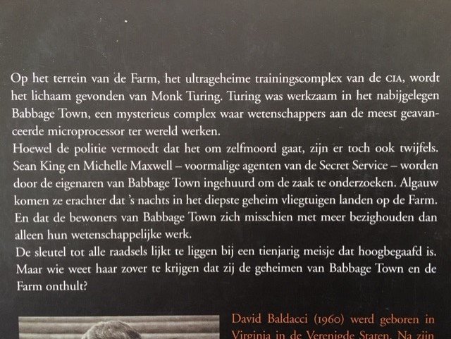Geniaal geheim - David Baldacci - Afbeelding 2