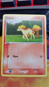 Ponyta 78/113 Common Ex Delta Species gebruikt - 0