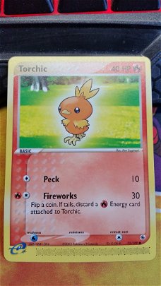  Torchic  77/97  Common Ex Dragon gebruikt