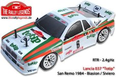 Rally auto Lancia 037 2.4 GHZ the legends 1:10 nieuw