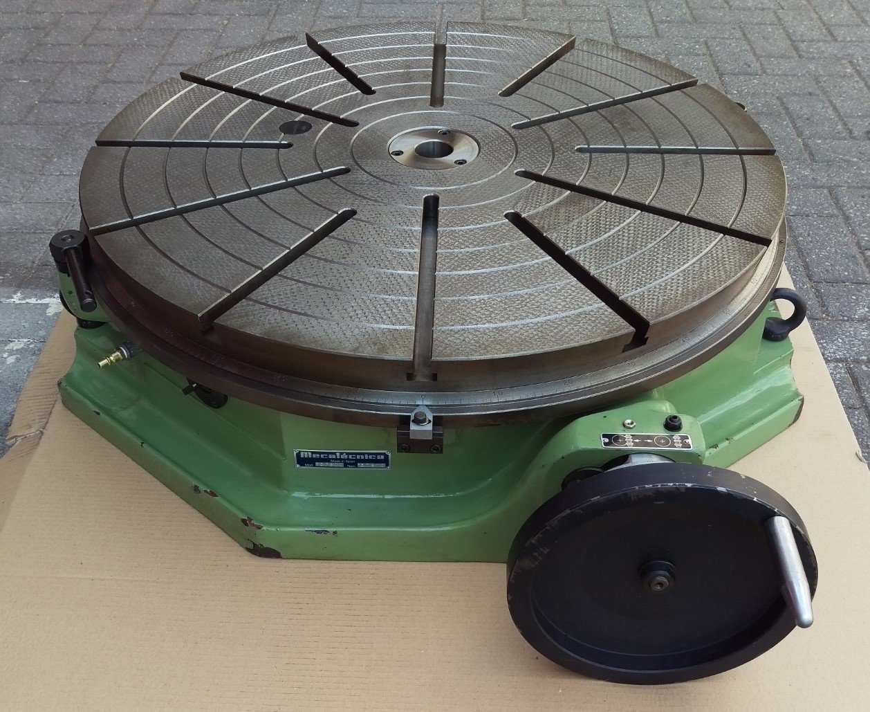MECATECNICA (Spain) ronddraaitafel / rotary table - Afbeelding 3
