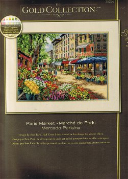 Borduurpakket Paris Market van Dimensions Gold - 0
