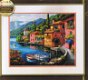 Borduurpakket Lakeside Village van Dimensions Gold - 1 - Thumbnail