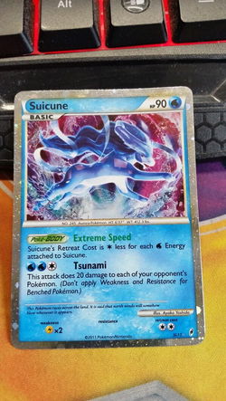 Suicune SL11 Ultra Rare Call of Legends gebruikt