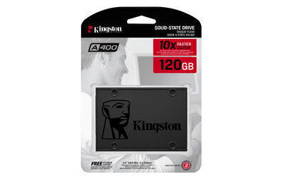 480GB 2,5" SATA3 Kingston A400 TLC/500/450 Retail - Afbeelding 2