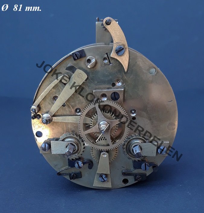 === Frans pendule uurwerk = oud = 41960 - nr. 1