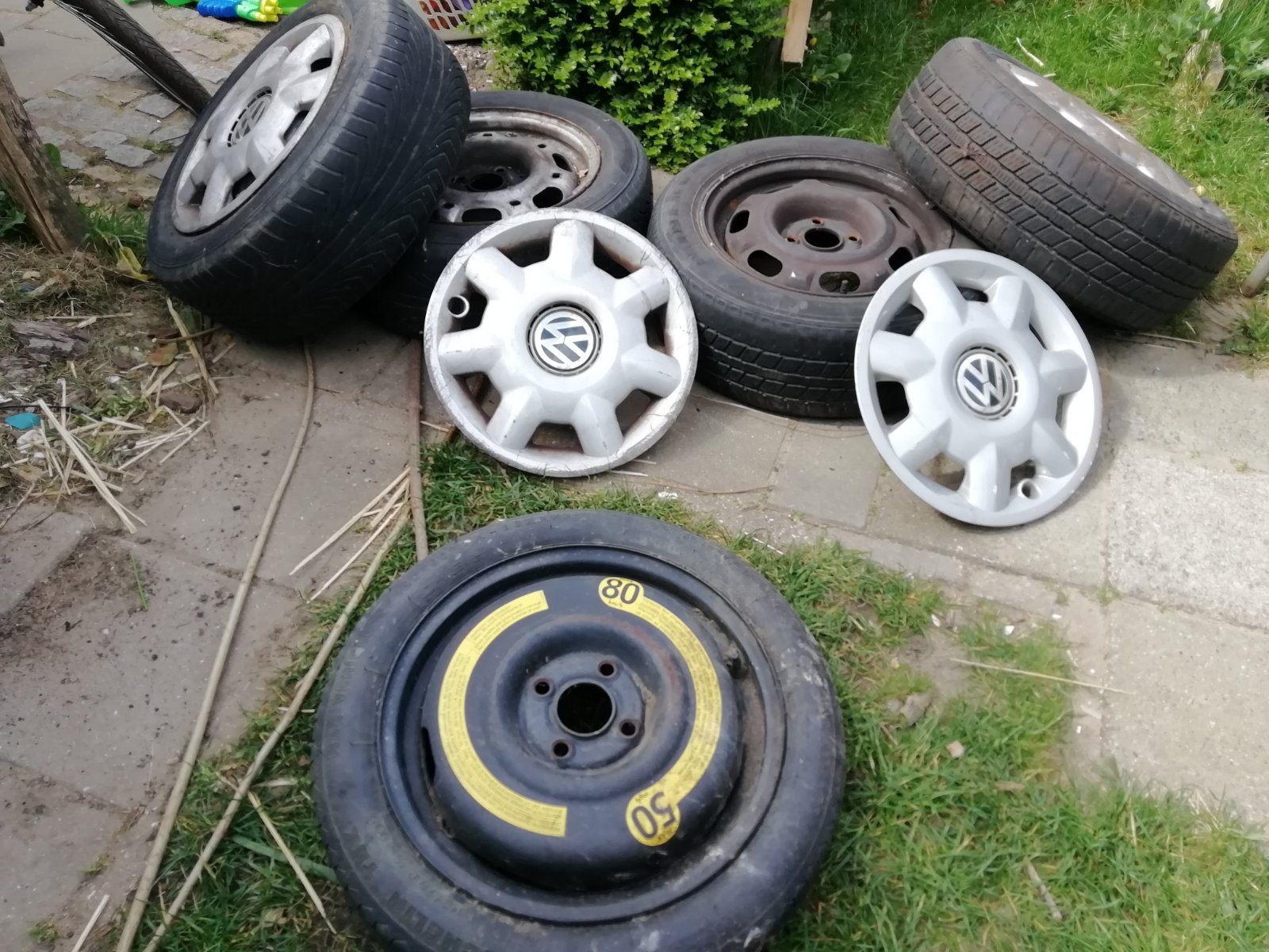 Velgen Golf 3/polo 4 stuks én thuiskomertje - Afbeelding 2