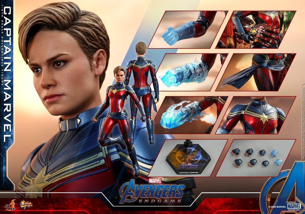 Hot Toys Avengers Endgame Captain Marvel MMS575 - nr. 1