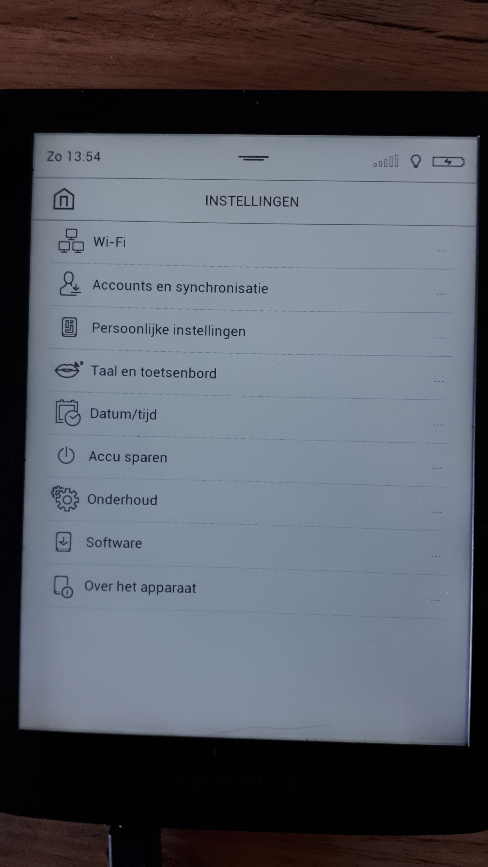 E-reader vol met boeken 6inch touch screen - Afbeelding 4