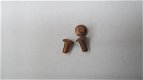 roodkoperen klinknagels ; bolkop : 2 x 5 mm. 30 stuks € 2,50 - 0 - Thumbnail