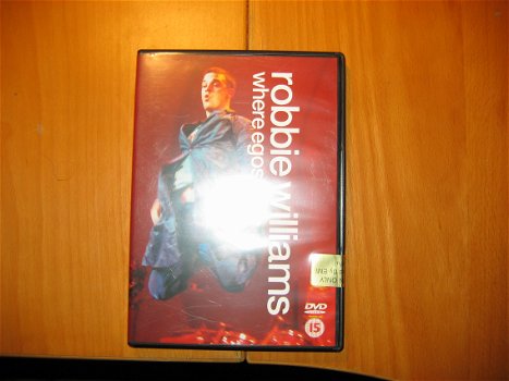 Robbie Williams Where Egos Dare Dvd - 0