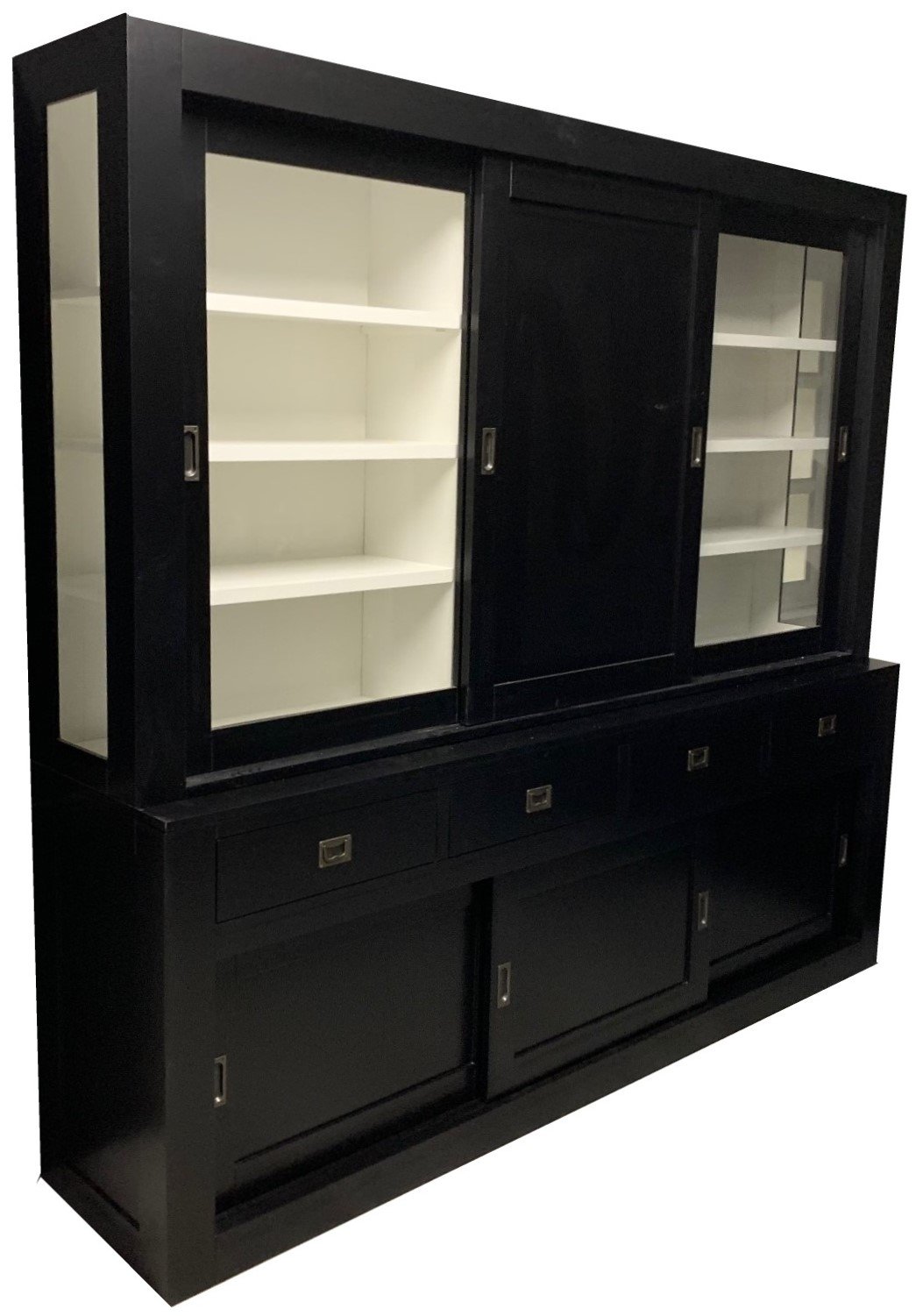 Buffetkast Assen Design zwart- wit 240 x 220cm - nr. 1