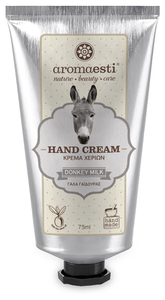 Handgemaakte handcrème met ezelinnenmelk