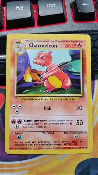 Charmeleon 24/102 Uncommon Unlimited Base Set IP gebruikt - 0