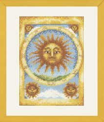 Borduurpakket Lanarte "ZON" NIEUW !
