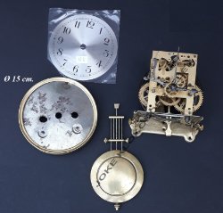 = Regulateur uurwerk = G. Becker P 26 = 41990