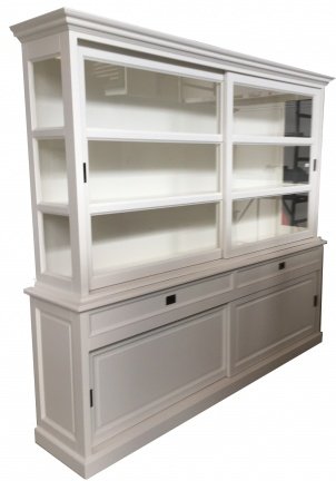 Buffetkast Montfoort wit - wit 240 x 50/40 x 220 - nr. 1