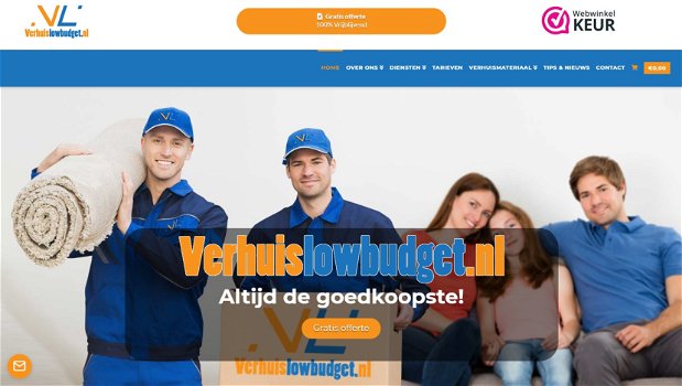 Goedkoop verhuisbedrijf? Verhuis low budget! - 0