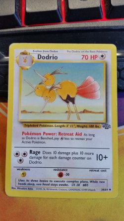 Dodrio 34/64 Uncommon Unlimited Jungle HP gebruikt