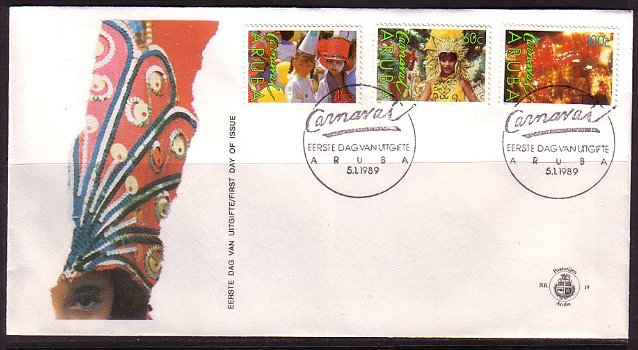 Aruba FDC E 19. Carnaval. - 0