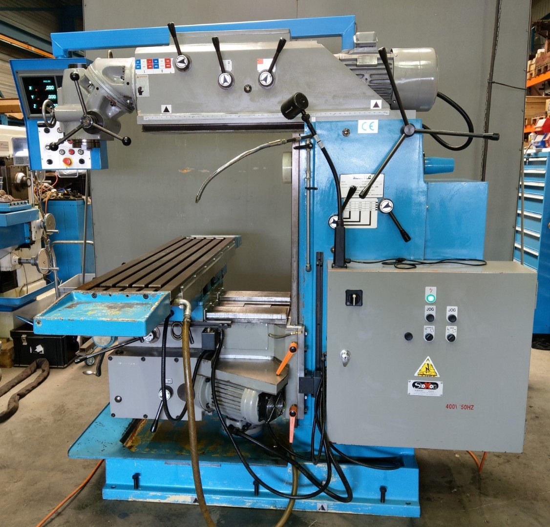 Universal milling machine / Universele freesmachine Accutec , model 2500M - Verkocht - Afbeelding 8
