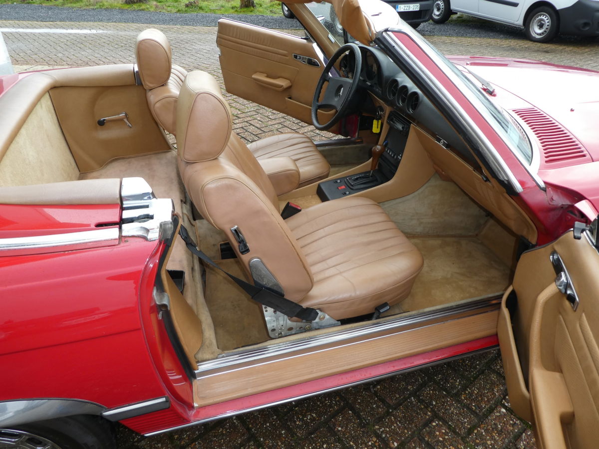Mercedes 380 SL 107 Oldtimer Cabriolet - Afbeelding 3