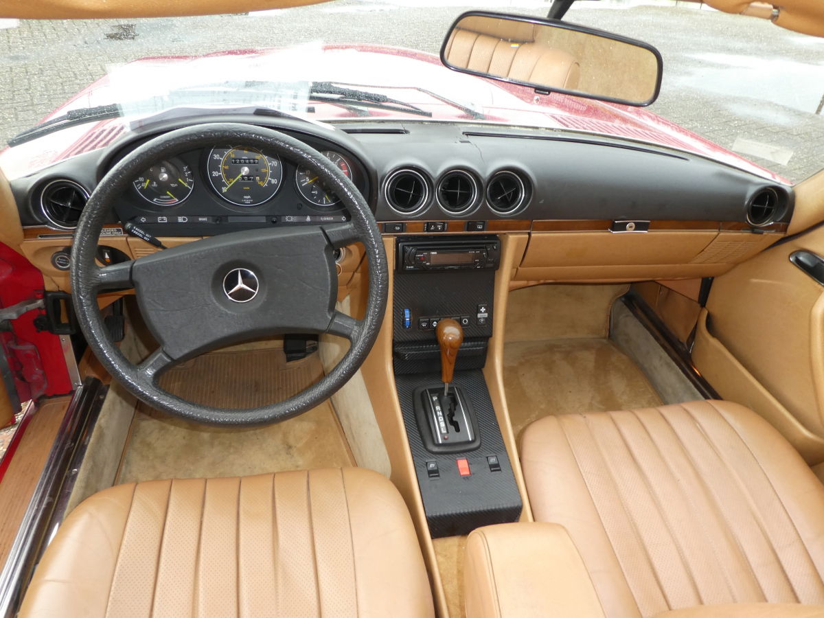 Mercedes 380 SL 107 Oldtimer Cabriolet - Afbeelding 8