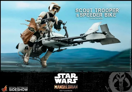 Hot Toys The Mandalorian Scout Trooper and Speeder Bike TMS017 - 2