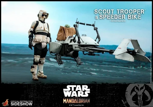 Hot Toys The Mandalorian Scout Trooper and Speeder Bike TMS017 - 6