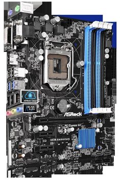 ASRock H97M Anniversary | 4x DDR3 | M-ATX | LGA 1150 | Laatste Bios versie - 1