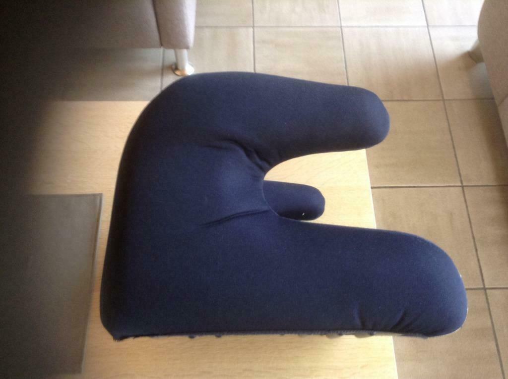 Zeer sterke auto zitverhoger universeel 15-36 kg in kunststof polyester ; kleur blauw met armsteun - Afbeelding 3