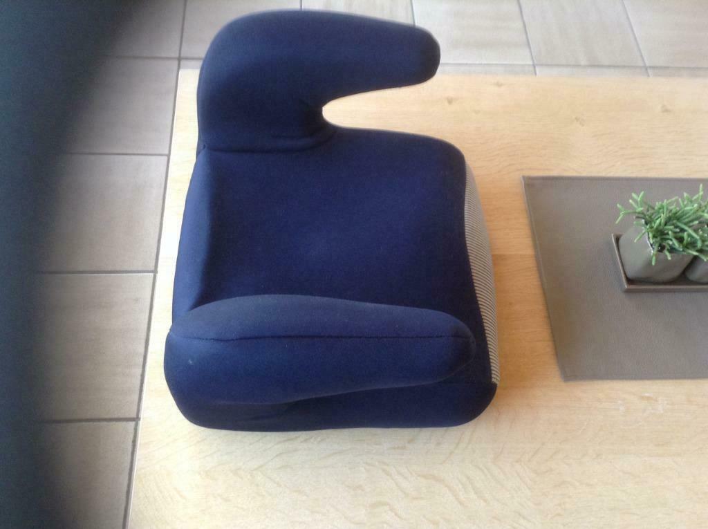 Zeer sterke auto zitverhoger universeel 15-36 kg in kunststof polyester ; kleur blauw met armsteun - Afbeelding 6