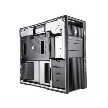 HP Z820 2x Intel Xeon 12C E5-2697 V2 2.70Ghz, 64GB 8x8GB, 250GB SSD + 4TB HDD SATA,Quadro K4200 4GB - 1