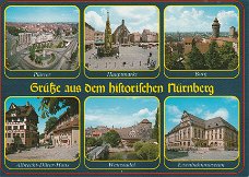 Duitsland Grube aus dem historischen Nurnberg