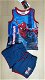 Nieuwe zomerset Spiderman blauw maat 98 - 0 - Thumbnail