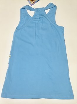 Nieuwe Frozen jurk blauw maat 98/104 - 1