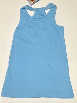 Nieuwe Frozen jurk blauw maat 110 - 1