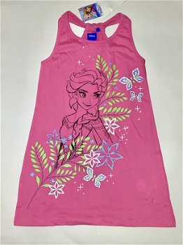 Nieuwe Frozen jurk roze maat 98/104 - 0