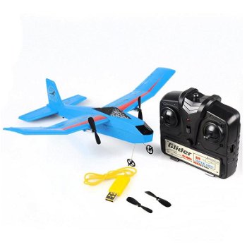 RC vliegtuig FX-807 easy fly glider 2.4GHZ 2 kanaals RTF - 3