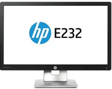 HP EliteDisplay E232 IPS 23" Zwart Full HD Matt