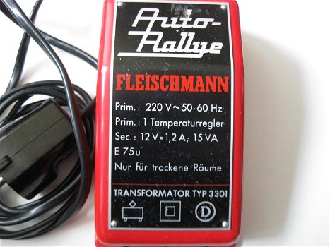 Originele trafo Fleischmann auto rallye - 1