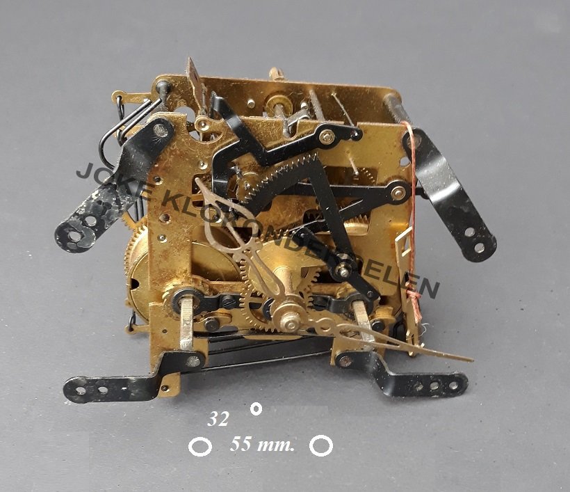 = Uurwerk voor onderdelen = Juba = gebruikt =42041 - nr. 1