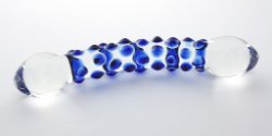 Glass Dildo Nopped