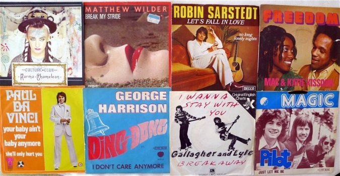 single hits from the 60’s/70’s/80’s à 2.95€ B - 0