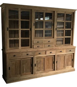 Buffetkast Urk teak robuust 250 x 50/40 x 220