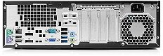 HP Prodesk 600 G1, i3-4130 3.40GHz, 4GB DDR3, 120GB SSD, 250GB HDD SATA, DVD/RW, Win 10 Pro - 4 - Thumbnail