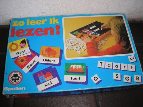 Zo leer ik lezen! - de leer / leesbeginsel, kaartjes met letters - 0