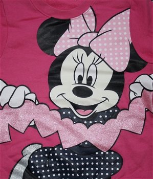 ### Hele mooie sweater met Minnie Mousse.(122/128)### - 2