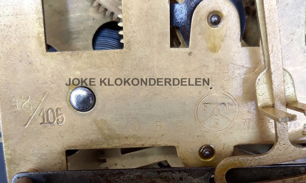 = Regulateur uurwerk = Mauthe =42063 - Afbeelding 6